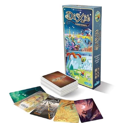 Libellud Dixit Anniversary Board Game Expansion | Storytelling Game for Kids and Adults | Family Board Game | Creative Kids Game | Ages 8 and up | 3-6 Players | Average Playtime 30 Minutes | Made
