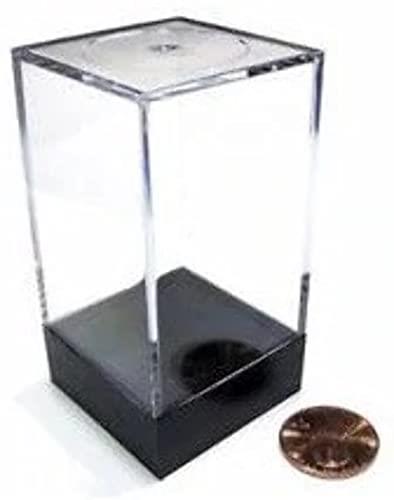 Chessex Plastic Figure Display Box - Medium Tall (2½' x 1½'x 1½') Display Case