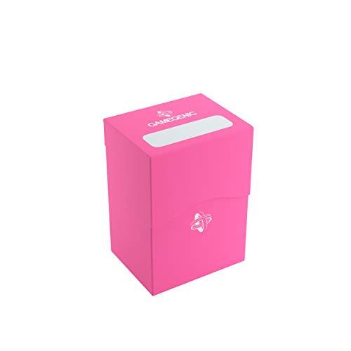 Gamegenic 80 Sleeves Card Deck Holder Box, Pink