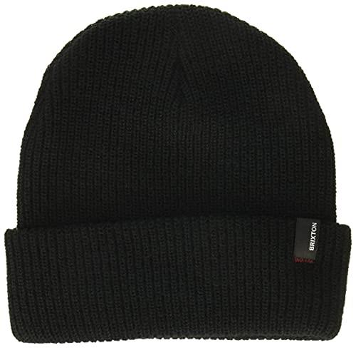 Brixton Men's Heist Beanie Hat, New Black, One Size