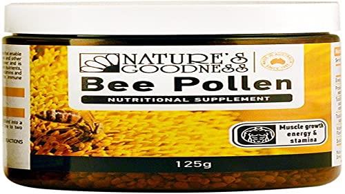 Natures Goodness Bee Pollen Granules Nutritional Supplements 125 g