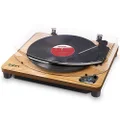 ION AIRLPAWOODXUS Air LP Bluetooth Turntable (33/45/78) (Nautural Wood)