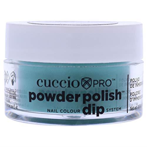 Cuccio Pro Nail Colour Dip System Small Powder Polish 14 g, 5541 Jade Green, 14 g