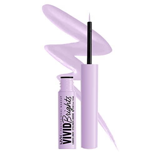 NYX Professional Makeup Vivid Brights Matte Liquid Eyeliner 2 ml, Lilac Link