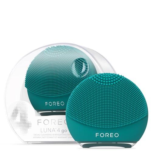 FOREO LUNA 4 go Face Cleansing Brush & Firming Face Massager | Premium Face Care | Enhances Absorption of Facial Skin Care Products | Simple Skin Care Tools | For All Skin Types, Lavender