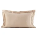 LilySilk 19mm Luxury 100% Pure Mulberry Silk Pillowcase, Queen, Coffee