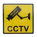 SN120 DOSS CCTV Security Sign 120 X 120Mm Acrylic Prominent Warning Sign for CCTV or Dummy Surveillance Applications Prominent Warning Sign for CCTV or Dummy Surveillance Applications, Made by