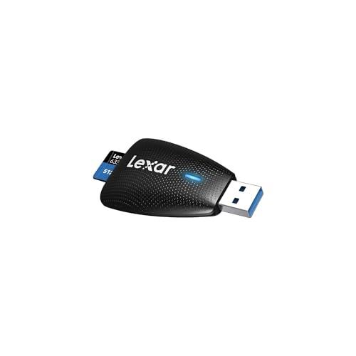 Lexar Multi-Card 2-in-1 USB 3.1 Reader, Works with SD and microSD Cards (LRW450UBNA)