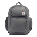 Carhartt Force Pro Backpack with 17-inch Laptop Sleeve and Portable Charger Compartment, Grey, One Size, Force Pro Backpack With 17-inch Laptop Sleeve and Portable Charger Compartment