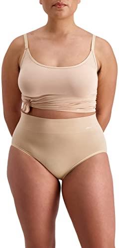 Jockey Women's Underwear Skimmies Full Brief, Sk Nude, 14-16