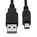 Keple Mini USB & Data Sync Charging Cable Compatible with Garmin Dash Cam 10/20 / 30/35 / 45, Proofcam PC101, Rac NRAC02, SJCAM SJ5000X Elite, Z-Edge Z3 in Car Recorder Power Cord 1.5ft