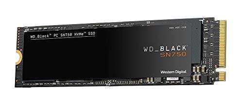 WD_BLACK 250GB SN750 NVMe Internal Gaming SSD Solid State Drive - Gen3 PCIe, M.2 2280, 3D NAND, Up to 3,100 MB/s - WDS250G3X0C