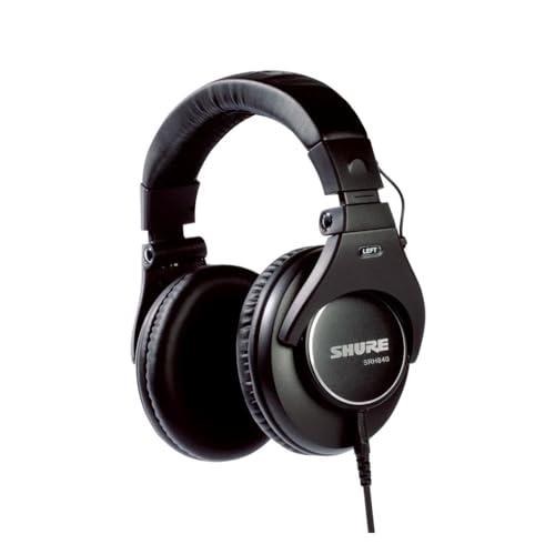 Shure SRH840 Professional Monitoring Headphones optimized for Critical Listening and Studio Monitoring