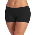 Jockey Women's Underwear Skimmies Short Length Slipshort, Black, XL