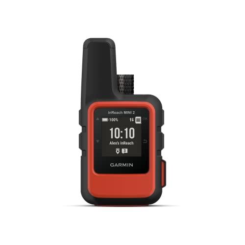 Garmin inReach Mini 2 - GPS Satellite Communication Device with 24/7 Emergency Call Function, Worldwide Message Sending without Mobile Receipt (Subscription Required) & Arrow Navigation, Up to 14 Days