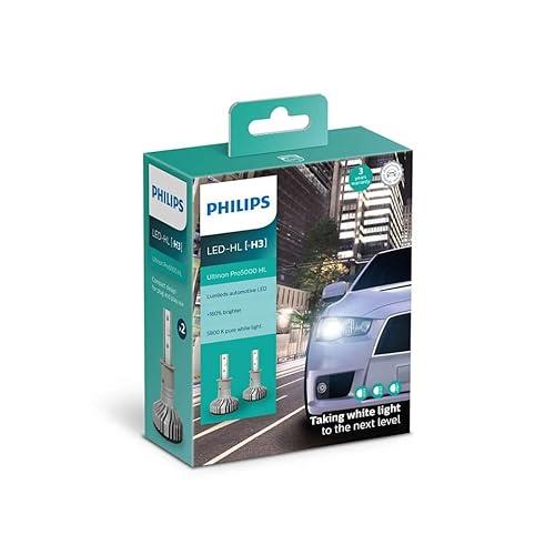 Philips LED H3 11336 U50CW Ultinon Pro5000 HL Car Headlight Bulb