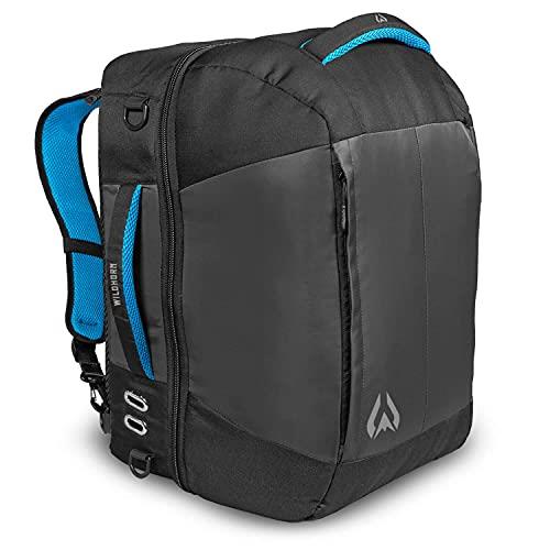 Wildhorn Brimhall Ski Boot Bag - US Ski Team Official Supplier- Premium Durable Travel Backpack for Ski & Snowboard Boots, Helmets, Goggles & Outerwear