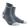 CEP ultralight short socks, grey/light grey, women III