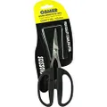 Osmer CRAFT165 Serrated Edge Blades Craft Scissor, 165 mm Length, Black/Silver
