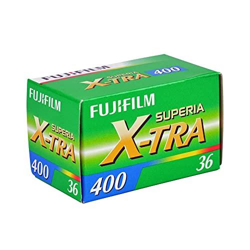 FUJIFILM 1.4 inch (35 mm) Color Negative Film, Fujicolor SUPERIA X-TRA ISO Sensitivity, 400, 36 Photos, Single Item, 135 SP400X EC EU 36EX 1
