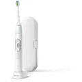 PHILIPS Sonicare ProtectiveClean 6100 Electric Sonic Toothbrush, White (Model HX6877/28)