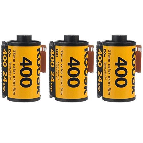 Kodak 3 Rolls UltraMax 400 35mm Film GC24 135-24 Exp Gold Color Print Expired