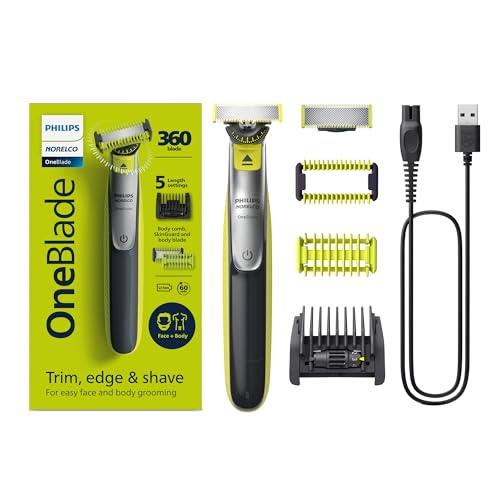 Philips Norelco OneBlade 360 Face + Body Hybrid Electric shaver QP2834/70
