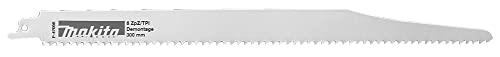 Makita 6 Tpi Teeth Specialized Recipro Blade Bi-Metal for Universal/Multi Material, 300 mm x 1.57 mm (Pack of 3)