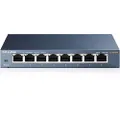 TP-Link Network TL-SG108 8Port Switch 10-100-1000Mbps RJ45 Desktop Switch Retail