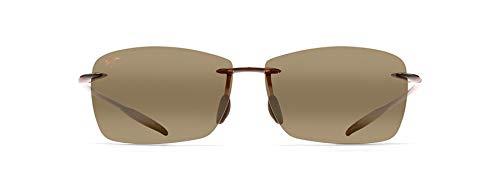 Maui Jim Unisex Adults Rimless Sunglasses, Tortoise/HCL Bronze, 65mm US