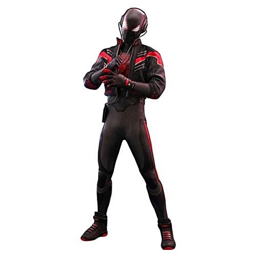 Hot Toys Spider-Man: Miles Morales - 2020 Suit 1:6 Scale Action Figure, 12-Inch Height