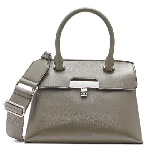 Calvin Klein Becky Top Handle Mini Bag Crossbody, Dusty Olive, One Size