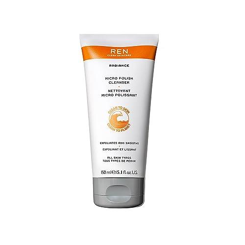 REN Clean Skincare Radiance Micro Polish Cleanser, 150 ml