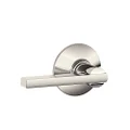 Schlage F10 LAT 618 Latitude Lever Hall and Closet, Polished Nickel