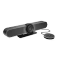 Logitech MeetUp and Expansion Mic HD Video and Audio Conferencing System for Small Meeting Rooms - Black