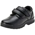 Grosby Boy's Evan 2 School Shoe, Black, UK 3/US 4