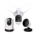 TP-Link Tapo Smart Security Indoor/Outdoor Camera Kit (Tapo C120/Tapo C225/Tapo C720)