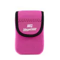 MegaGear Sony Cyber-Shot DSC-WX500 Ultra Light Neoprene Camera Case, with Carabiner - Hot Pink - MG606