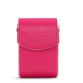 MegaGear MG1271 Samsung WB350F Leather Camera Case with Strap - Hot Pink