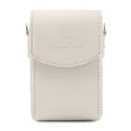 MegaGear MG1412 Samsung WB350F Leather Camera Case with Strap - White