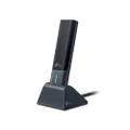 TP-Link AXE5400 High Gain Wireless USB Adapter, Wi-Fi 6E, Tri-Band, 6 GHz Band, 160 MHz Channel, Range Booster, USB 3.0, WPA3 (Archer TXE70UH)