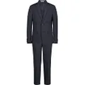 Van Heusen Mens Big 2-Piece Formal Business Suit Pants Set, Bank Blue, 16 US