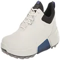 ECCO Mens Biom H4 Leather Gore-Tex Golf Shoes - White/Black - 11.5 UK (46EU)