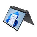Lenovo IdeaPad Flex 5 14" 2.2K (2240x1400) IPS Touchscreen Laptop | AMD Ryzen 7 5700U 8-Core | AMD Radeon Graphics | Backlit Keyboard | Fingerprint | Wi-Fi 6 | 16GB LPDDR4 512GB SSD | Win11 Pro
