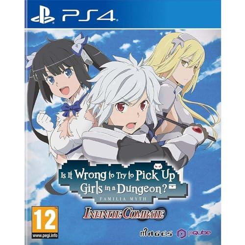 PQube Is It Wrong to Pick Up Girls in a Dungeon: Infinite Combate Playstation 4 Game