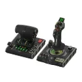 Turtle Beach VelocityOne Flightdeck - Universal HOTAS Simulation Joystick & Throttle with Touch Display, Stick Mounted HUD and Contactless Sensors for Air and Space Combat on Windows 10 & 11 - Black