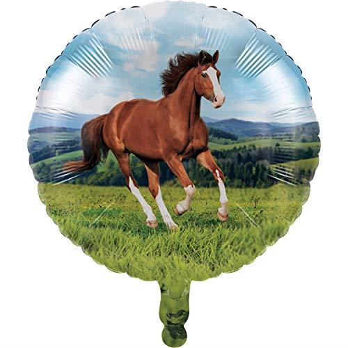 Creative Converting Horse and Pony Foil Balloon, 45 cm Size