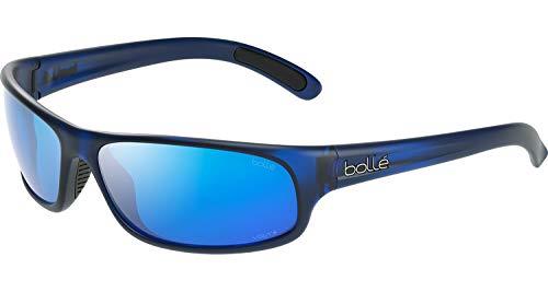 Bolle Mens Classic Sunglasses, Navy Crystal Matte, 64 US