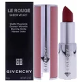 Le Rouge Sheer Velvet Matte Lipstick - N36 L Interdit by Givenchy for Women - 0.11 oz Lipstick