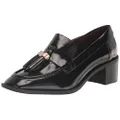Franco Sarto Women's Donna Heeled Loafers, Black, 10 US